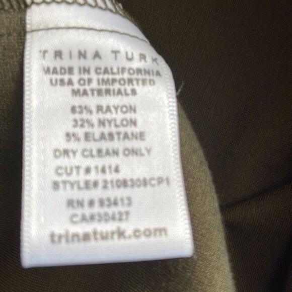 Trina Turk Green Slouchy Dress - Picture 5 of 5